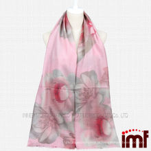 Foulard à imprimé rose à la mode 2014